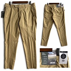 NWT Meyer Tokyo Fit Chino Organic Bio Cotton 34x32 Pants Men’s (Eu50) $275 MSRP